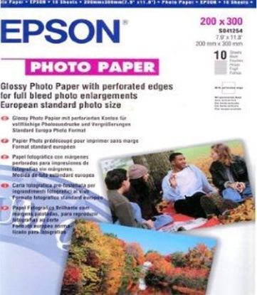 Зображення Бумага Epson 200mmx300mm Glossy Photo Paper