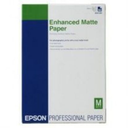 Изображение Папір A3+ Epson Enhanced Matte Paper, 100 арк, 192 г/м2 (C13S041719)