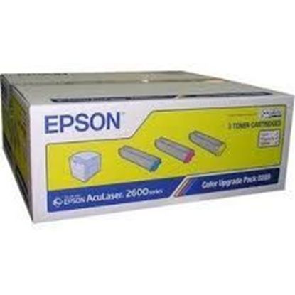 Зображення Тонер-картридж Epson AcuLaser 2600/ C2600 Bundle набір /C, M, Y/ (C13S050289)