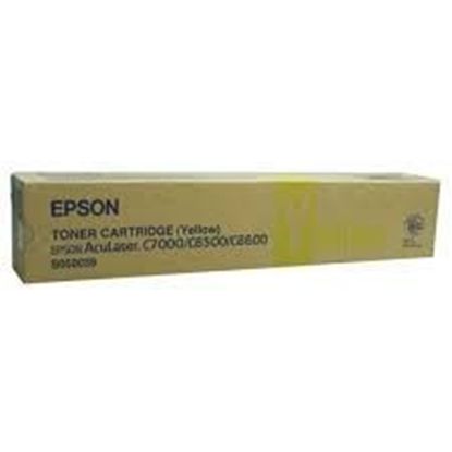 Зображення Тонер-картридж Epson AcuLaser C8500, C8600 yellow (C13S050039)