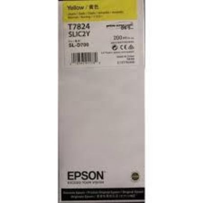 Зображення Картридж струменевий Epson T7824 Yellow (C13T782400)