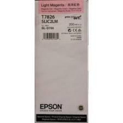 Изображение Картридж струменевий Epson T7826 Light Magenta (C13T782600)