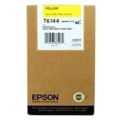 Зображення Картридж струменевий Epson StPro 4400, 4450 yellow, 220мл (C13T614400)