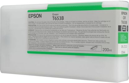 Зображення Картридж струменевий Epson StPro 4900 green, 200мл (C13T653B00)