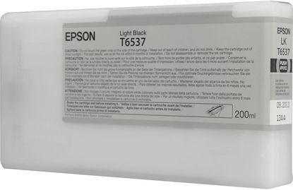 Зображення Картридж струменевий Epson StPro 4900 light black, 200мл (C13T653700)