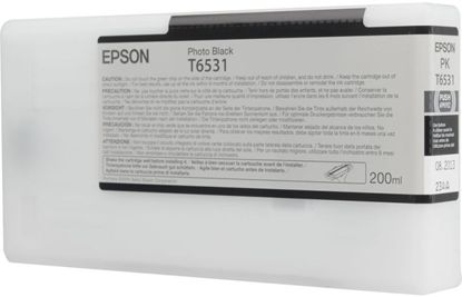 Зображення Картридж струменевий Epson StPro 4900 photo black, 200мл (C13T653100)