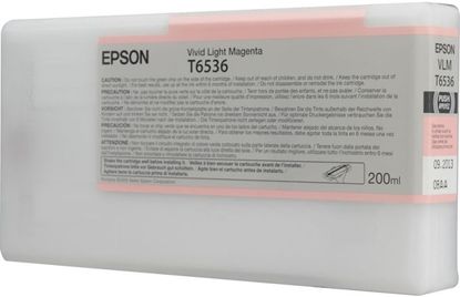 Зображення Картридж струменевий Epson StPro 4900 vivid light magenta, 200мл (C13T653600)