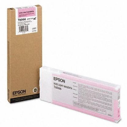 Зображення Картридж струменевий Epson StPro 4880 vivid light magenta, 220мл (C13T606600)