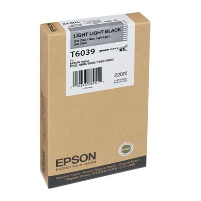 Зображення Картридж струменевий Epson StPro 7800, 9800, 7880, 9880 light light black 220ml (C13T603900)