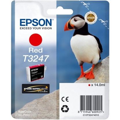 Зображення Картридж cтруменевий Epson SureColor SC-P400 red (C13T32474010)
