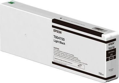 Зображення Картридж cтруменевий Epson SureColor SC-P6000, P7000, P8000, P9000 light black 700 ml (C13T804700)