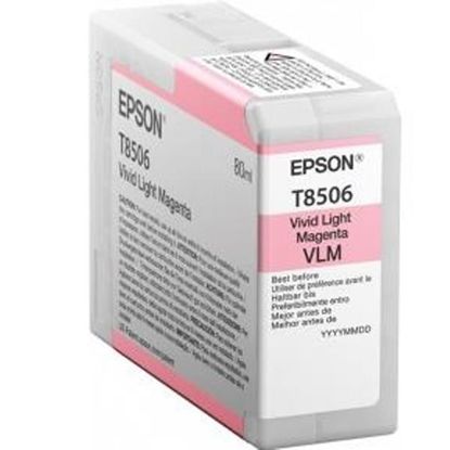 Зображення Картридж cтруменевий Epson SureColor SC-P800 vivid light magenta (C13T850600)