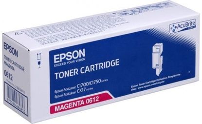 Зображення Тонер-картридж Epson AcuLaser C1700, 1750, CX17 magenta (C13S050612)