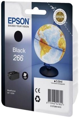 Зображення Картридж струменевий Epson WorkForce WF-100W black (C13T26614010)