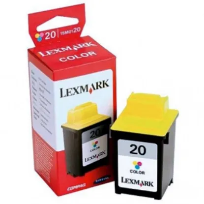 Зображення Картридж струменевий Lexmark 20 Color підвищеної ємності (15MX120E)