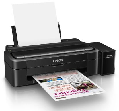 Зображення Принтер A3 Epson EcoTank L1300, 4-х кольоровий з оригінальною СНПЧ (C11CD81402)