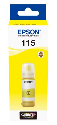 Изображение Контейнер з чорнилом Epson EcoTank 115 Pigment Yellow (C13T07D44A)