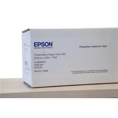 Зображення Папір Epson Presentation Paper HiRes 180 г/м2, 610 мм x 30 м (C13S045291)