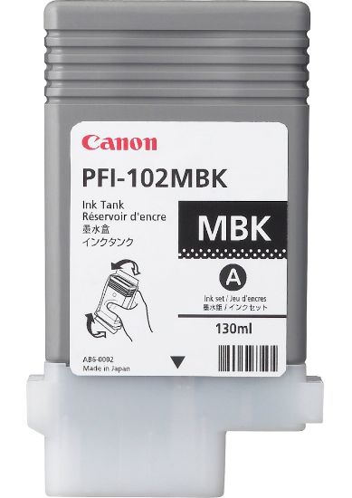 Зображення Картридж струменевий Canon PFI-102 Matte Black (0894B001AA)