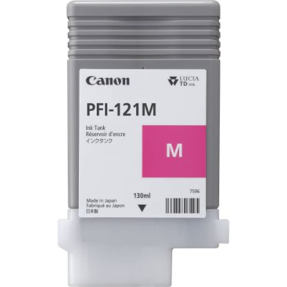 Изображение Картридж струменевий Canon PFI-121M Magenta для TM-350 / TM-355 / TM-255 / TM-250 (6267C001AA)