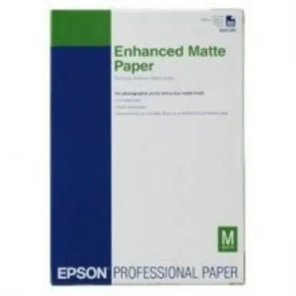 Изображение Папір A3+ Epson Enhanced Matte Paper, 100 арк, 192 г/м2 (C13S041719)
