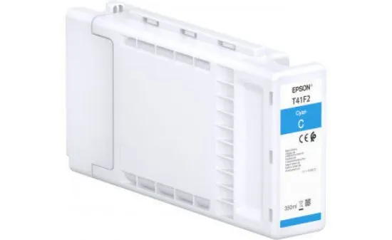Изображение Картридж струменевий Epson Singlepack UltraChrome XD2 T41F240 Cyan 350ml (C13T41F240)