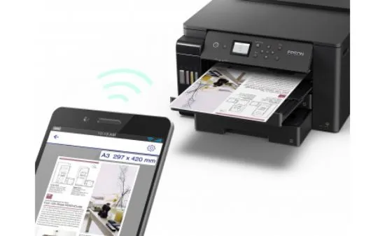 Изображение Принтер A3 Epson EcoTank L11160, 25 cтор./хв (C11CJ04404)