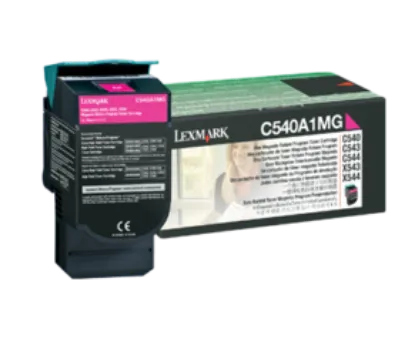 Зображення Тонер-картридж Lexmark Magenta на 1000 стор. (C540A1MG)