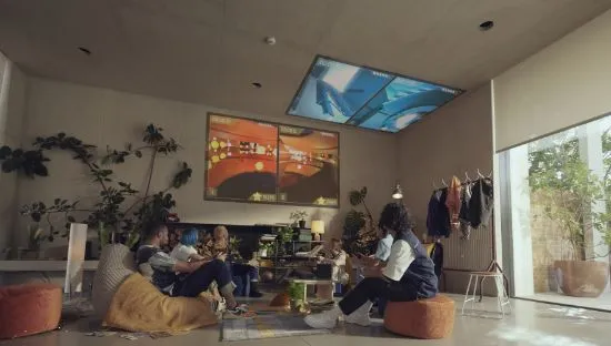 Зображення Проєктор Epson EF-11, Full HD, мобільний лазерний (V11HA23040)