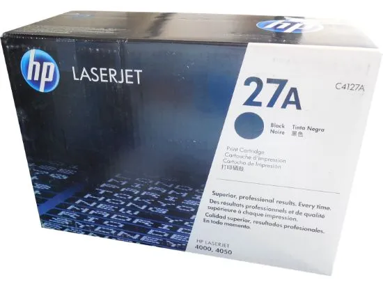 Зображення Тонер-картридж HP 27A для HP LaserJet 4000, 4050 (C4127A)