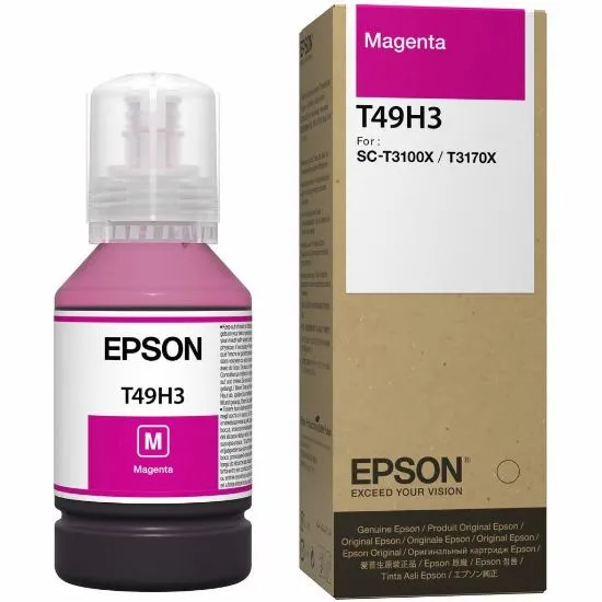 Изображение Контейнер з чорнилом Epson T49H3 Magenta 140ml для SureColor SC-T3100 (C13T49H300)